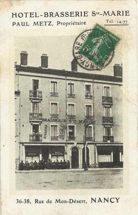 Hôtel-Brasserie Sainte-Marie