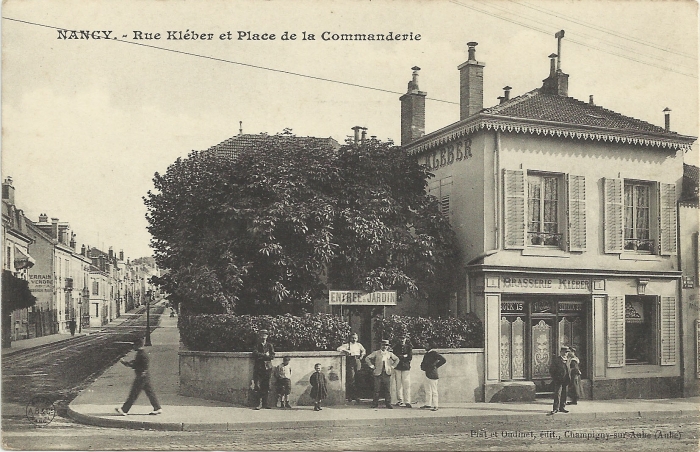 Rue Kléber et place de la Commanderie