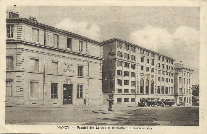 Faculté des Lettres et Bibliothèque universitaire