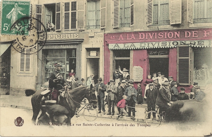 Arrivée des troupes