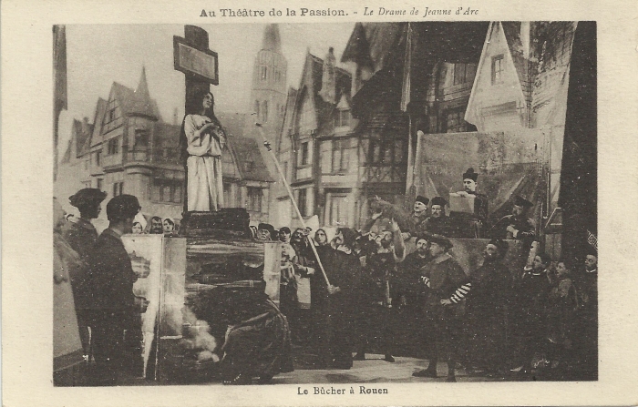 Bûcher à Rouen