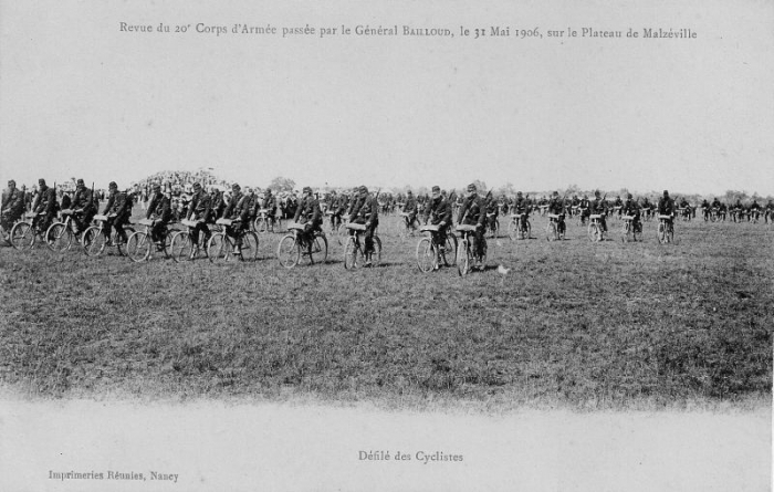 Nancy - Revue 20ème Corps d'Armée (31 Mai 1906)