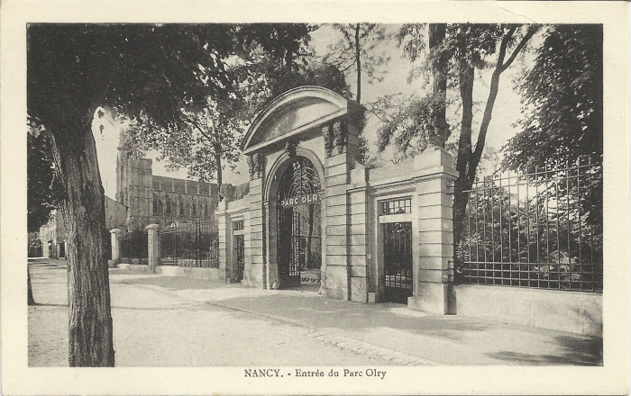 Entrée du Parc