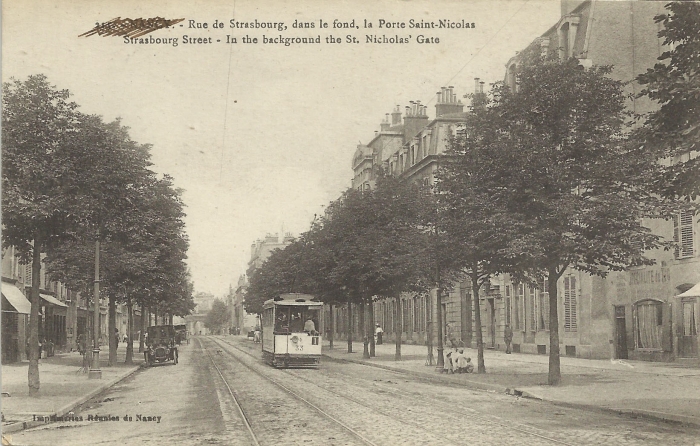 Route de Stasbourg & Porte Saint-Nicolas