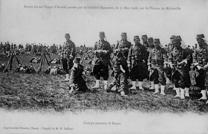 Nancy - Revue 20ème Corps d'Armée (31 Mai 1906)