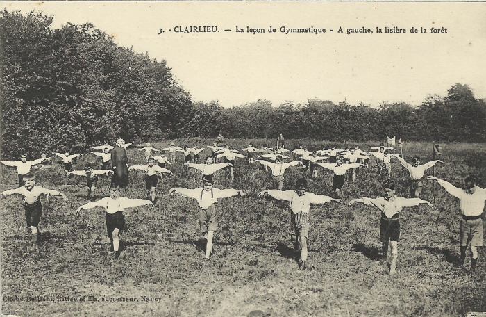 3 - Leçon de gymnastique