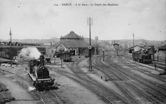 Nancy - Dépôt et gare marchandise