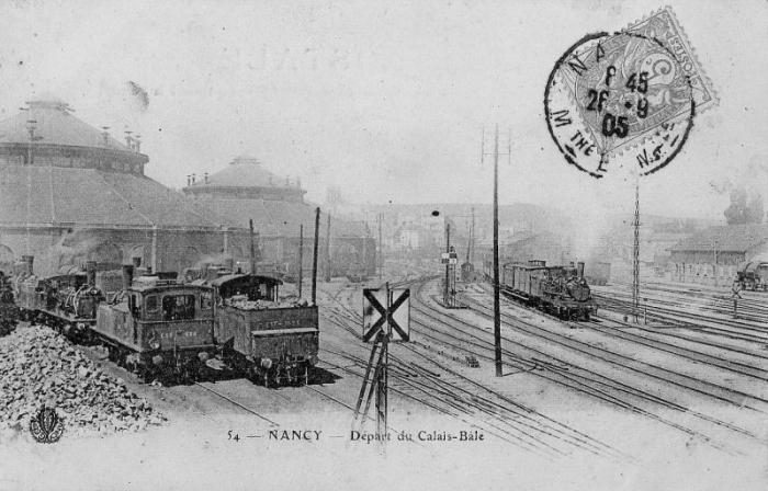 Nancy - Dépôt et gare marchandise