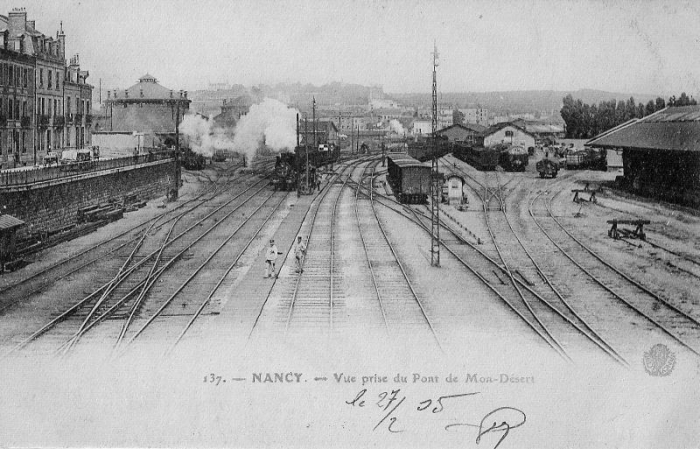 Nancy - Dépôt et gare marchandise