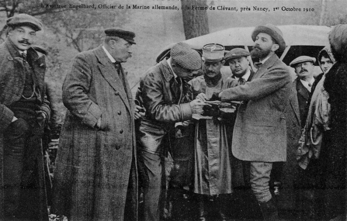 Nancy - Avion Allemand à Nancy (1er Octobre 1910)