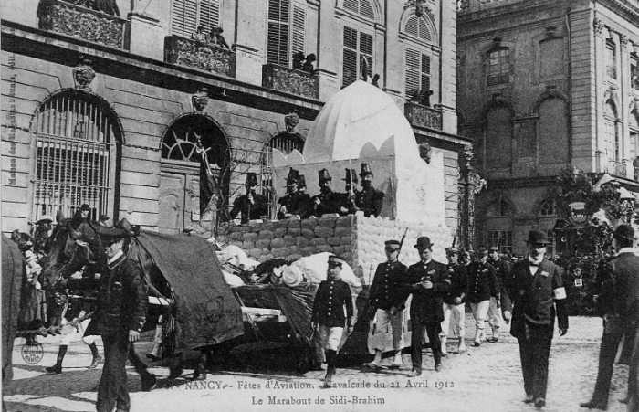 Nancy - Fêtes d'Aviation  - Cavalcade du 21 Avril 1912