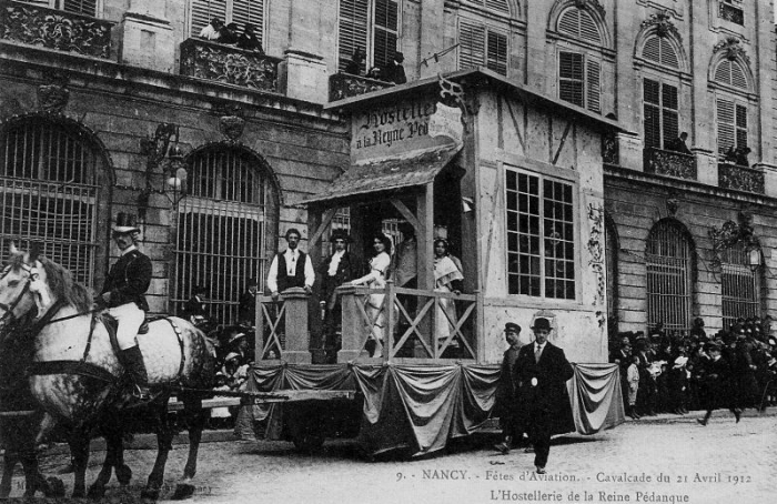 Nancy - Fêtes d'Aviation  - Cavalcade du 21 Avril 1912