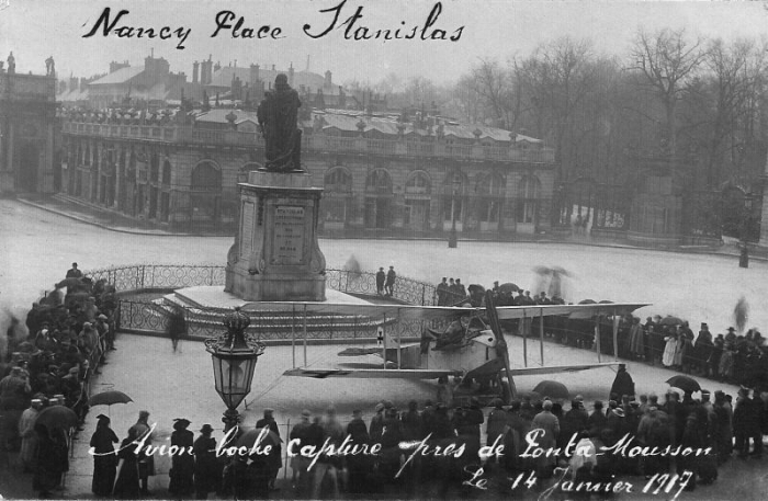 Avion capturé le 14 Janvier 1917