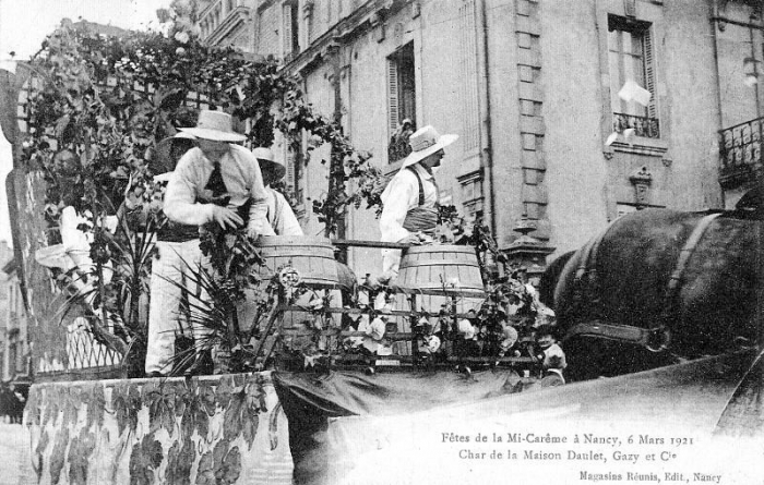 Nancy - Fêtes de la Mi-Carême, 6 mars 1921