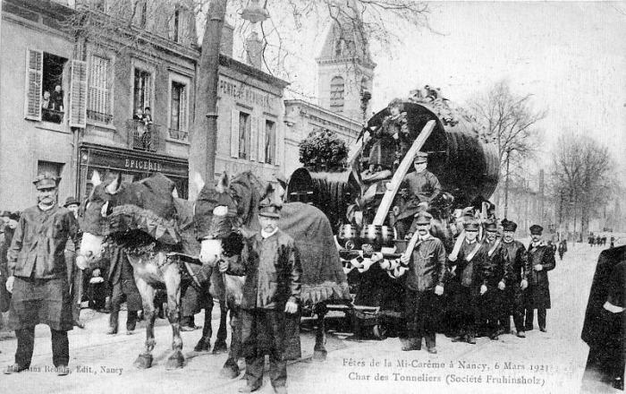 Nancy - Fêtes de la Mi-Carême, 6 mars 1921