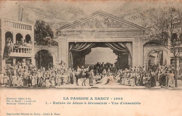 01 - Entrée de Jésus à Jérusalem - Vue d'ensemble