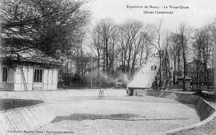 Nancy - La Construction de l'Exposition de 1909