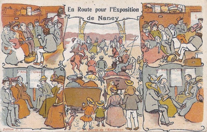 Nancy 1909 - L'Humour à l'Exposition