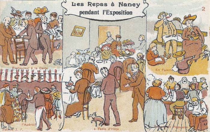 Nancy 1909 - L'Humour à l'Exposition