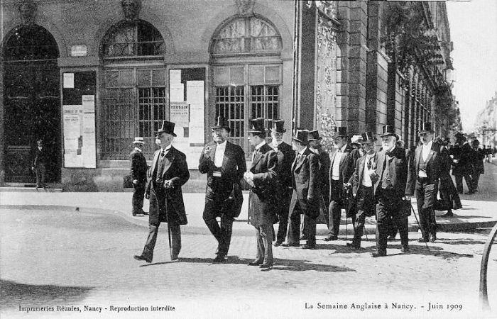 Nancy  - La Semaine Anglaise à Nancy - Juin 1909