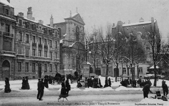 Place Saint-Jean - Temple protestant