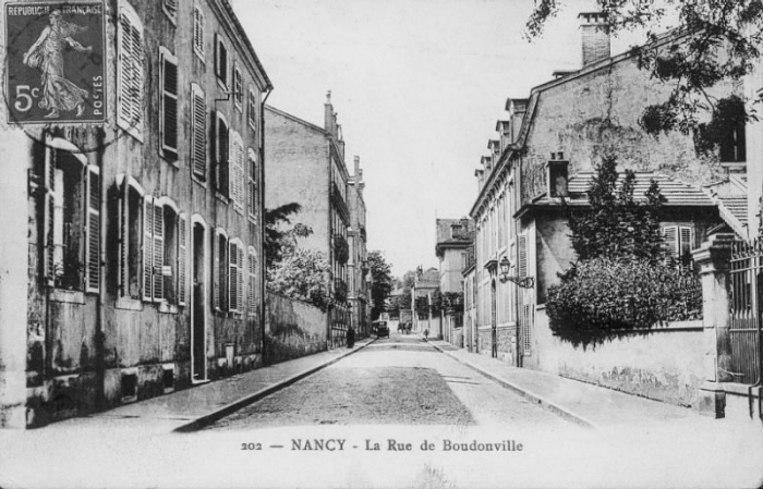 Nancy - Rue de Boudonville