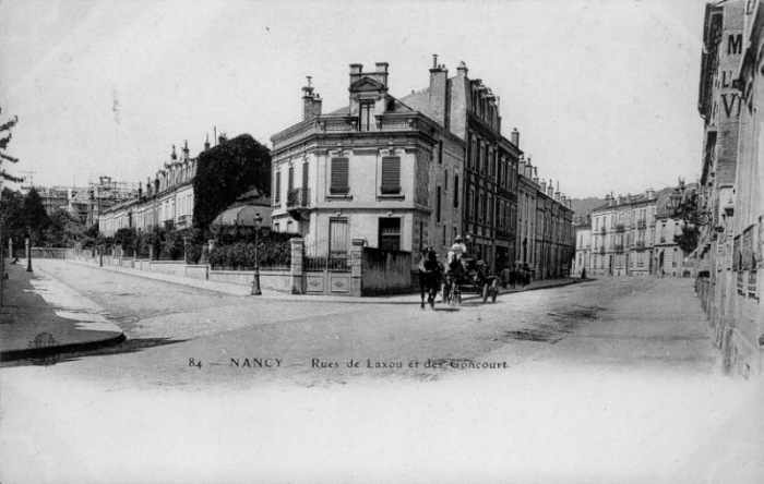 Rues de Laxou et des Goncourt