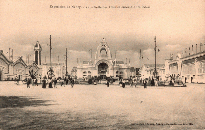 12 - Salle des Fêtes et ensemble des Palais