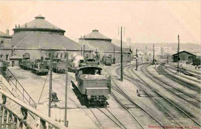 Nancy - Dépôt et gare marchandise