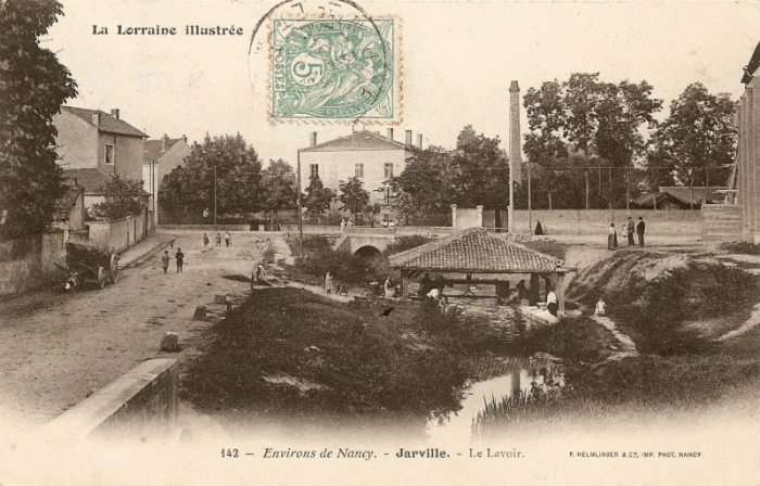 Chemin de Fléville - Le Lavoir - Le Ruisseau du Fonteno