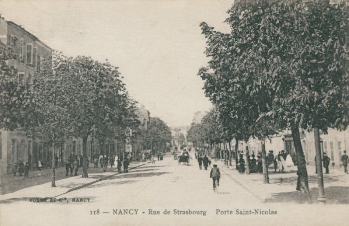 Route de Stasbourg & Porte Saint-Nicolas