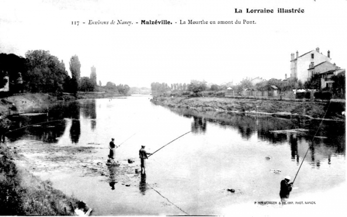 La Meurthe en amont du pont