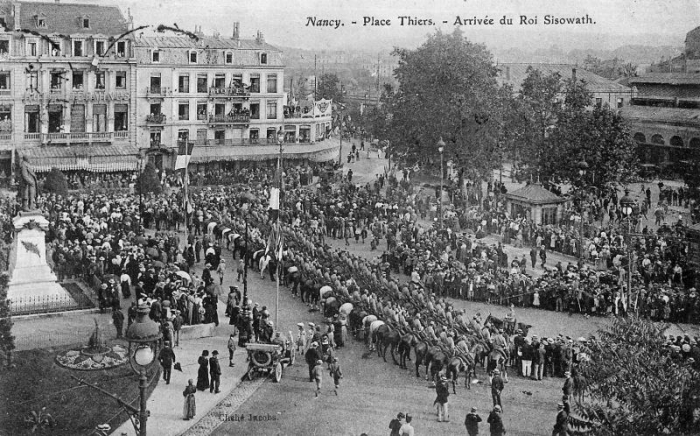 Place Thiers - Arrivée du Roi