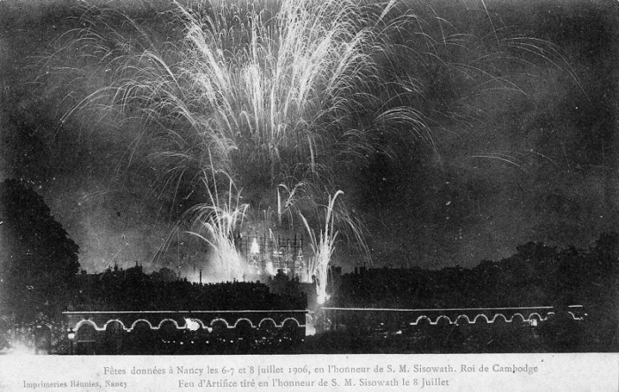 Feu d'Artifice tiré le 8 juillet