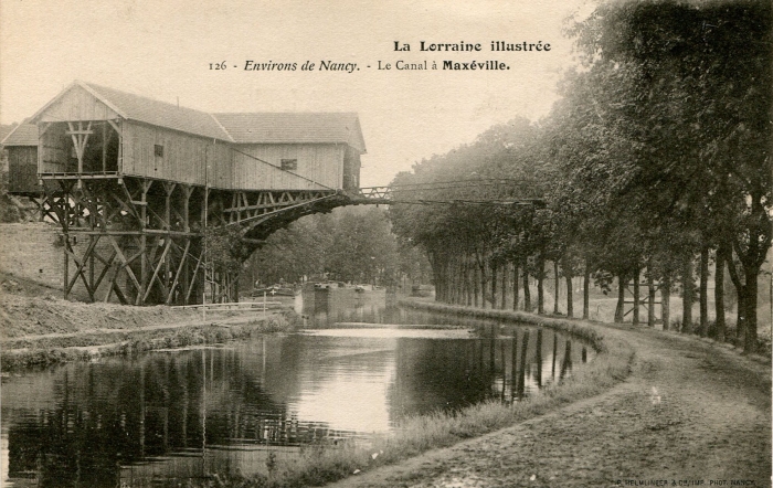 Le canal à Maxéville