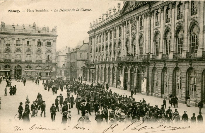Départ de la classe