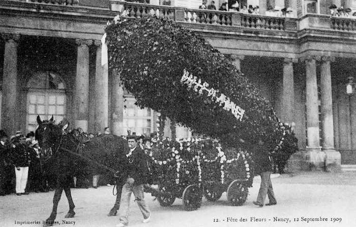 12 - Nancy - Fête des Fleurs (1909)