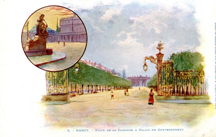 9 - Place de la Carrière et Palais du Gouvernement