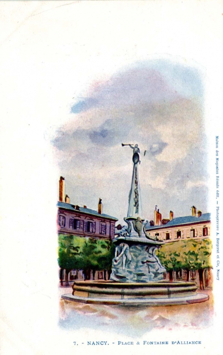 7 - Place et fontaine d'Alliance