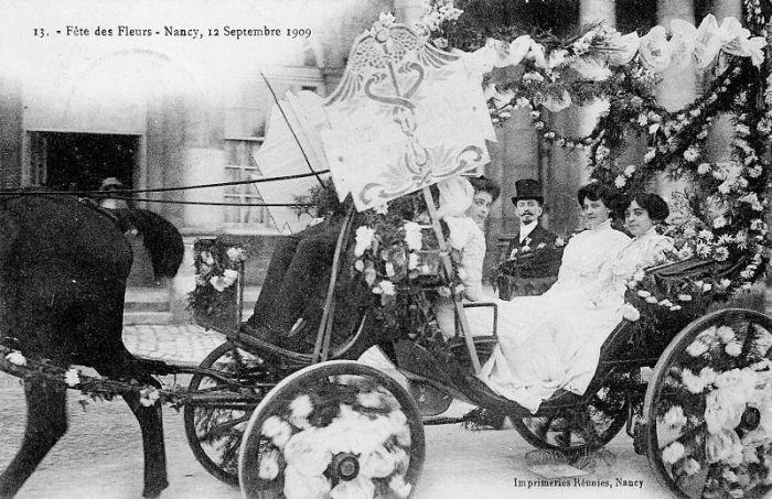 13 - Nancy - Fête des Fleurs (1909)