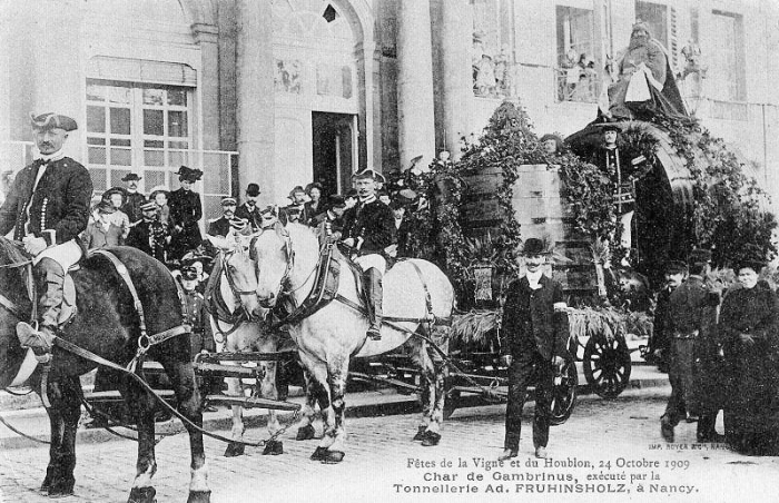 Nancy - Fêtes de la Vigne et du Houblon (1909)