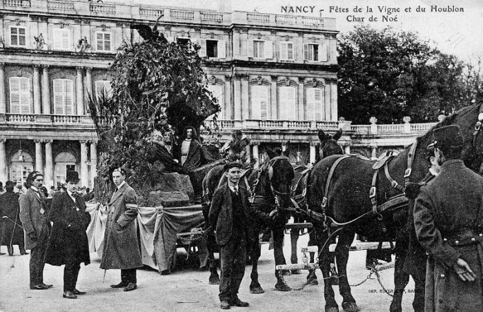 Nancy - Fêtes de la Vigne et du Houblon (1909)