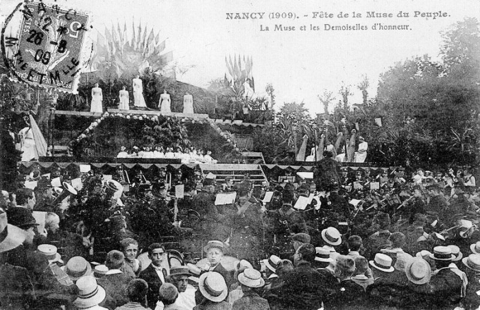 Nancy - Fête du Couronnement de la Muse (1909)