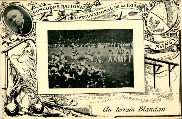 Nancy - Concours de Gymnastique, 29-31 juillet 1911 