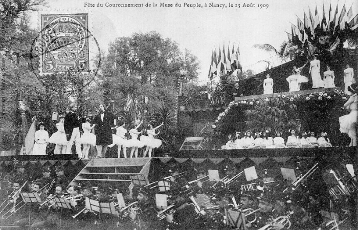 Nancy - Fête du Couronnement de la Muse (1909)