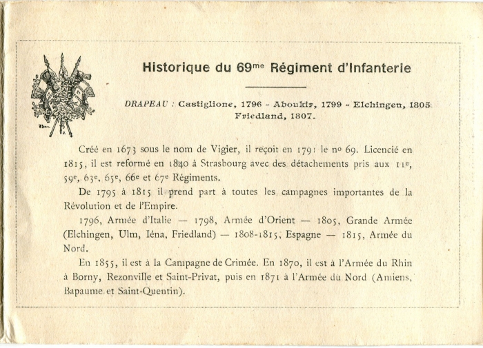 Album carte-lettre militaire