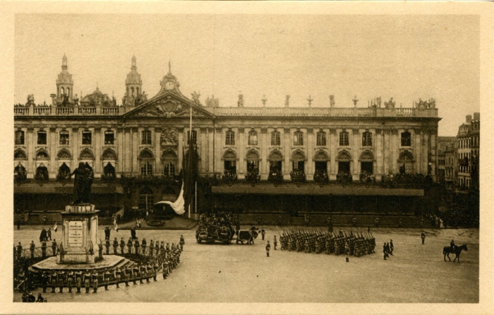 Le cortège  place Stanisla