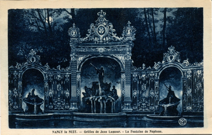 Place Stanislas - Grilles de Jean Lamour- Fontaine de Neptune