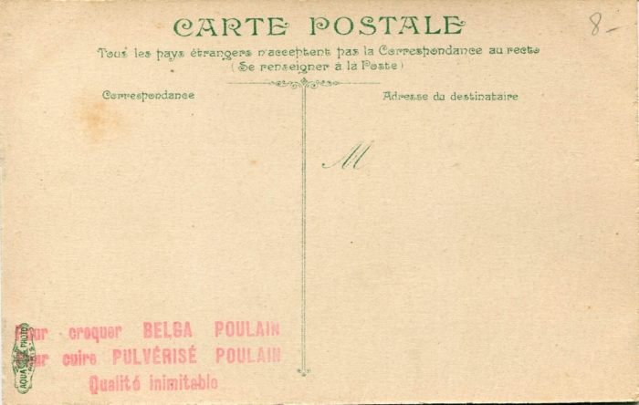 Belga Poulain (verso)