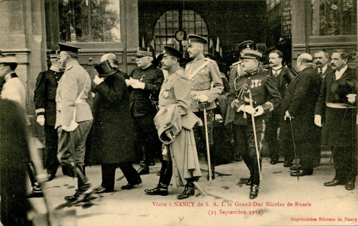 1558b Nancy visite nicolas russie 1912